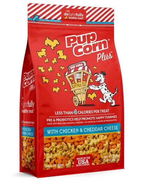 2/27 oz. Sunshine Mills Pupcorn Plus W/ Chicken & Cheddar - Health/First Aid